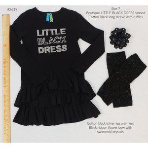 Boutique LITTLE BLACK DRESS Cotton Dress